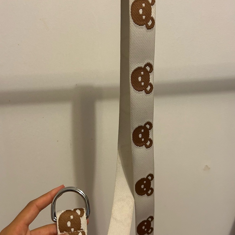 Brown Bear Pattern Belt